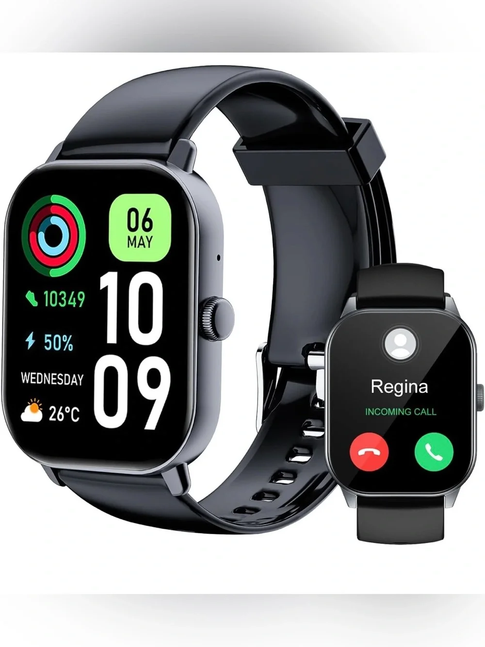 New set of 2 smart Watches Men and Women. firm price